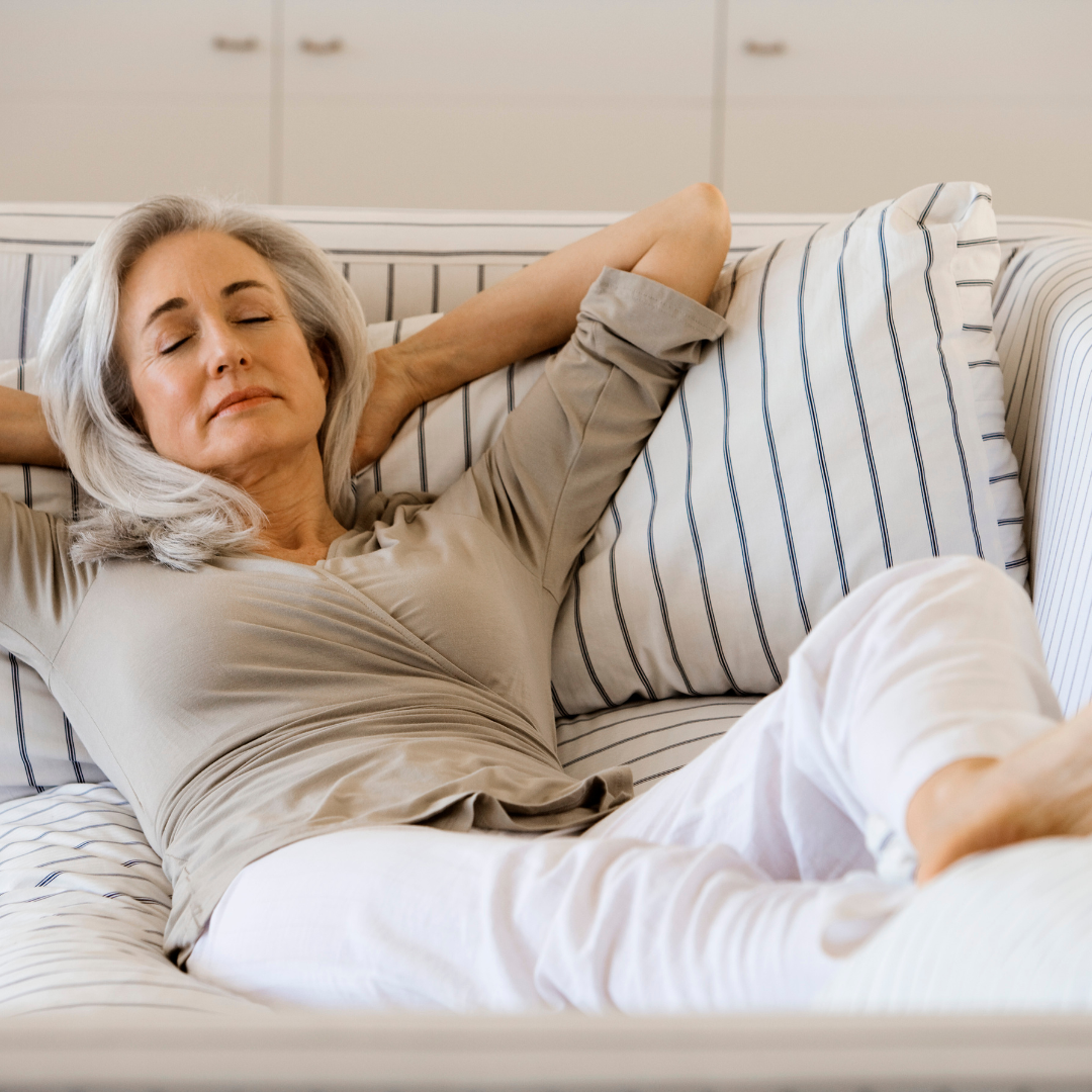 woman relaxing